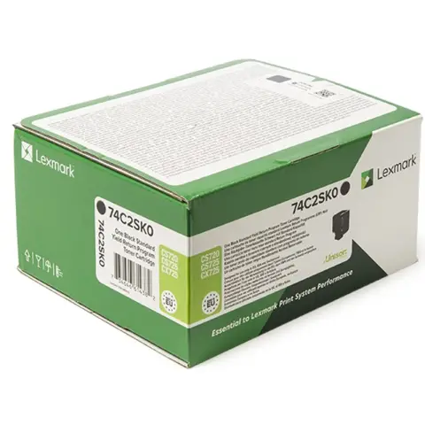 Toner Lexmark 74C2SK0 Black do drukarek (Oryginalny) [7k]